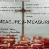 Measure for Measure show poster