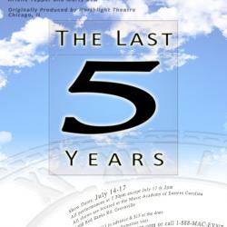 Last Five Years show poster